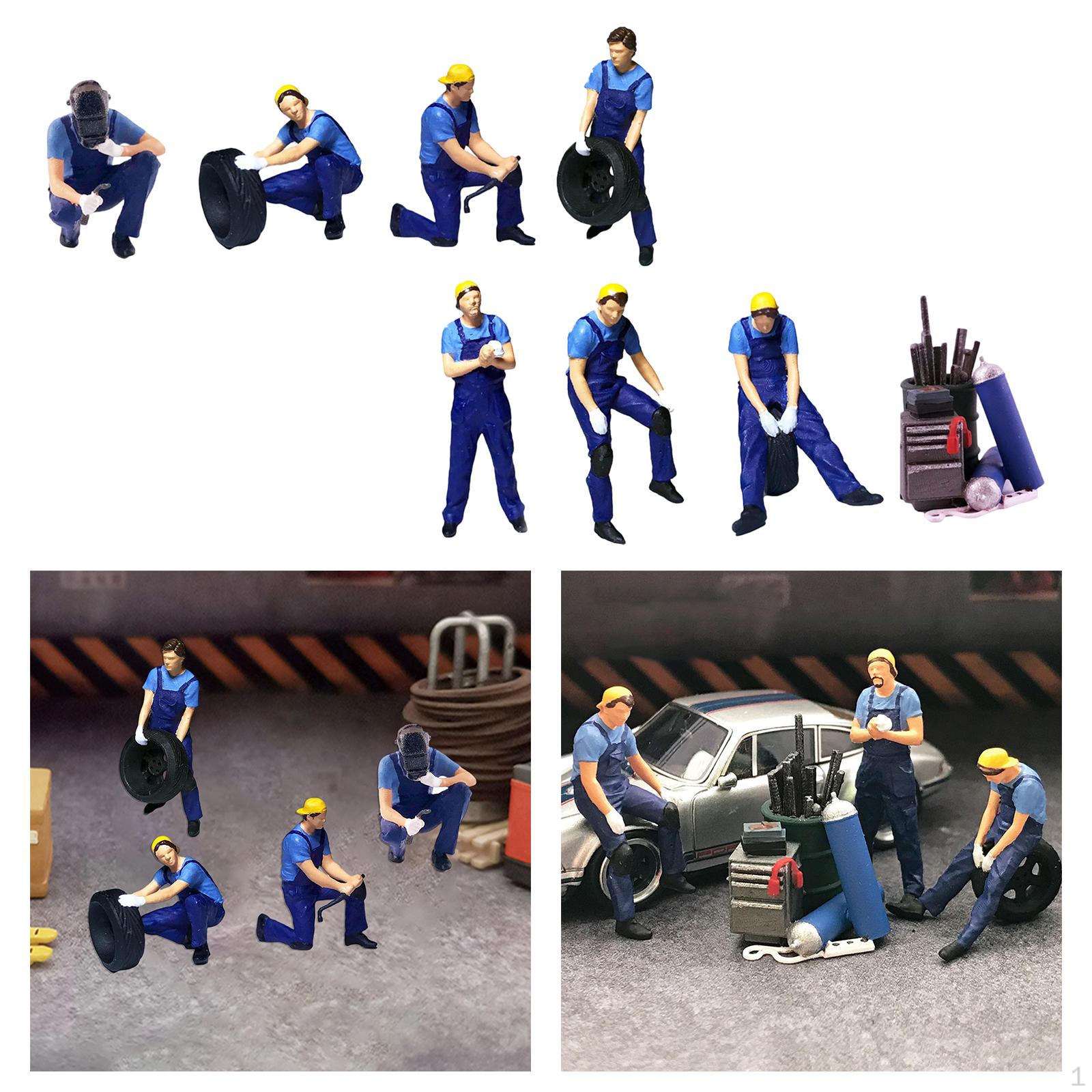 Раскрашенные фигурки людей в масштабе 1/64, фигурки для моделей автомобилей, декор, DIY проекты
Раскрашенные фигурки людей в масштабе 1/64, фигурки для моделей автомобилей, декор, DIY проекты