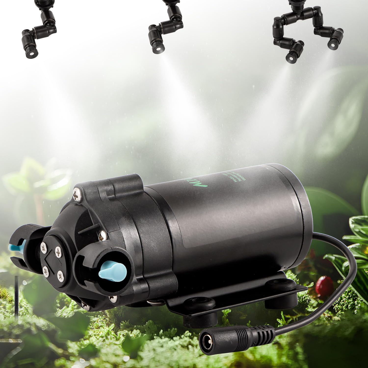 Система увлажнения воздуха для рептилий Moongiantgo с 4 автоматическими распылителями мелкого тумана, автоматическая для поддержания клетки, распыления тумана, автоматического разведения тумана
Система увлажнения воздуха для рептилий Moongiantgo с 4 автоматическими распылителями мелкого тумана, автоматическая для поддержания клетки, распыления тумана, автоматического разведения тумана