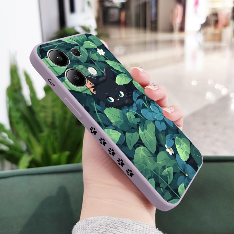Grass Cat Phone Case For Xiaomi Redmi Note 13 12 12S 11 11S 10 10S 9 9S Pro Plus 4G 5G Liquid Silicone Cover Redmi Note 11ProPlus
Grass Cat Phone Case For Xiaomi Redmi Note 13 12 12S 11 11S 10 10S 9 9S Pro Plus 4G 5G Liquid Silicone Cover Redmi Note 11ProPlus