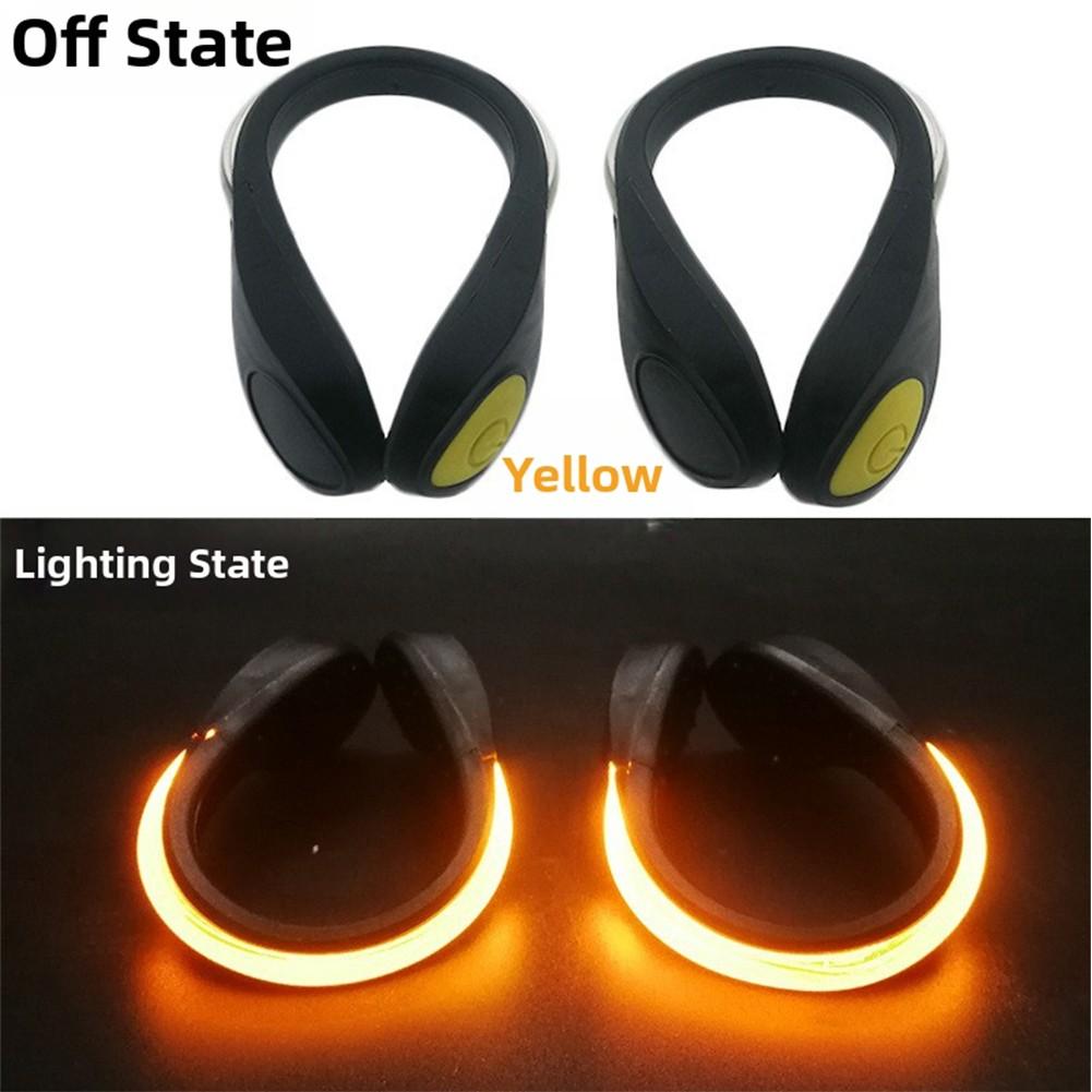 Three Lighting Modes LED Shoe Clip Night Safety Light жёлтый
Three Lighting Modes LED Shoe Clip Night Safety Light жёлтый