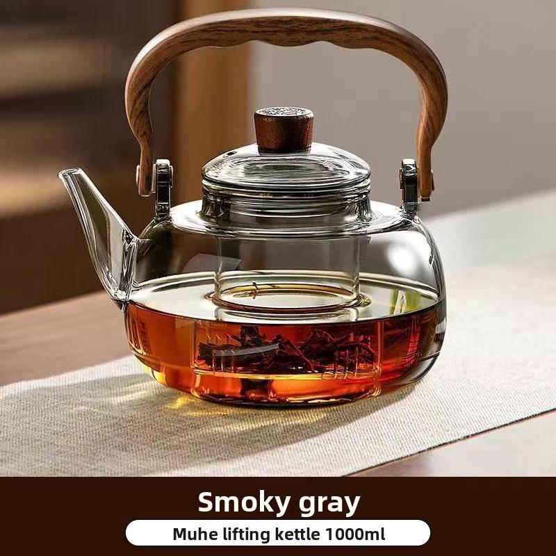 Thickened High Borosilicate Glass Teapot Kettle for Brewing Tea Household Handle Pot Stove Heat-resistant Open Flame
Thickened High Borosilicate Glass Teapot Kettle for Brewing Tea Household Handle Pot Stove Heat-resistant Open Flame