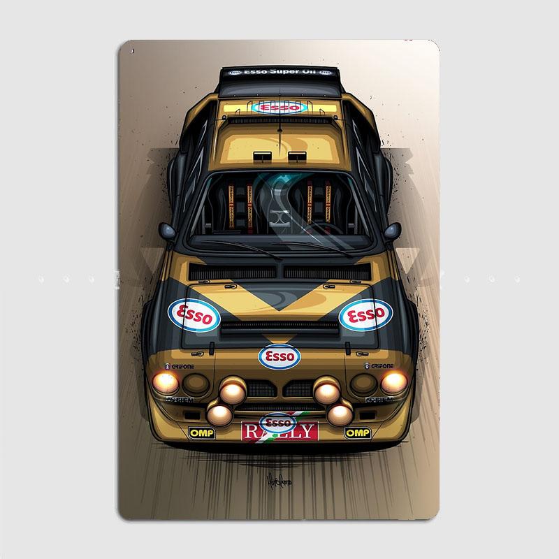 Classic Car Lancia Delta S4 Grifone Group B Retro Poster Metal Sign Garage Room Wall Decoration Custom Tin Vintage Home Decor 30x40cm(11.8x15.7inch)
Classic Car Lancia Delta S4 Grifone Group B Retro Poster Metal Sign Garage Room Wall Decoration Custom Tin Vintage Home Decor 30x40cm(11.8x15.7inch)