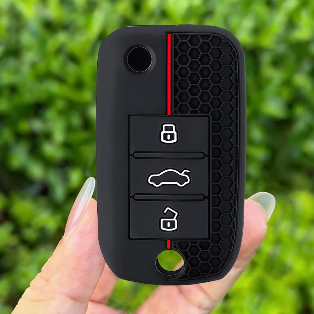 Silicone Car Key Case Cover Accessories Keychain Holder For MG MG5 ZS GT GS MG3 MG6 MG7 EZS HS EHS ZS EV For Roewe RX5 Remote чорний
Silicone Car Key Case Cover Accessories Keychain Holder For MG MG5 ZS GT GS MG3 MG6 MG7 EZS HS EHS ZS EV For Roewe RX5 Remote чорний