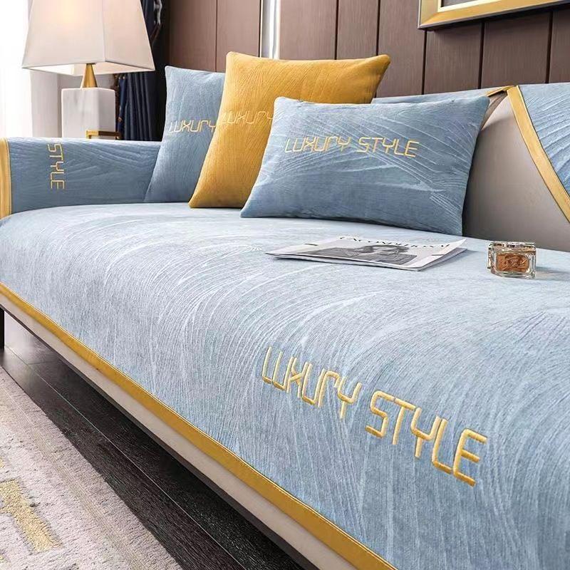 Chenier Sofa Cushion Four Seasons Universal Light Luxury Seat Cushion Sofa Dust Cover Simple Modern Seat Cushion High-End Cover 70*70cm
Chenier Sofa Cushion Four Seasons Universal Light Luxury Seat Cushion Sofa Dust Cover Simple Modern Seat Cushion High-End Cover 70*70cm