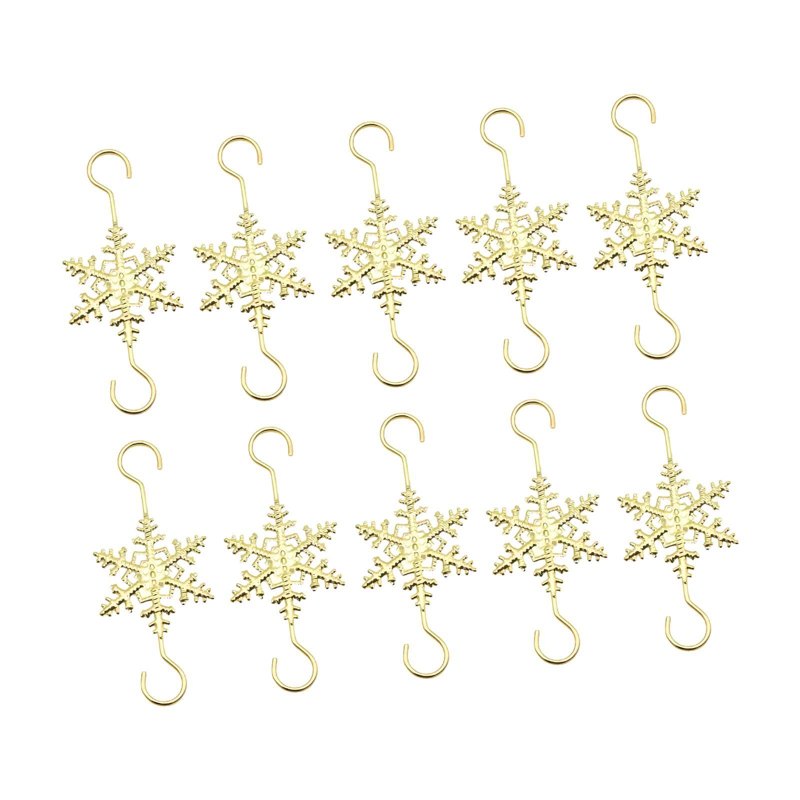 Set of 10 Snowflake-Shaped Christmas Hooks for Hanging Your Christmas Tree Decorations And Stockings. Sturdy And Compact Hooks золотий
Set of 10 Snowflake-Shaped Christmas Hooks for Hanging Your Christmas Tree Decorations And Stockings. Sturdy And Compact Hooks золотий