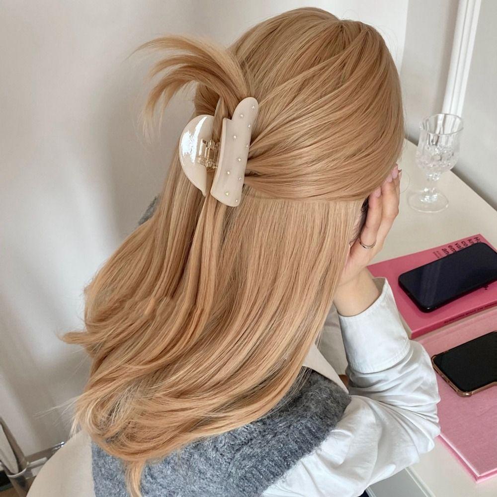 Hairclip Rhinestone Hair Claw Female Hair Accessories Acetic Acid Hair Clip Korean Style Headwear
Hairclip Rhinestone Hair Claw Female Hair Accessories Acetic Acid Hair Clip Korean Style Headwear