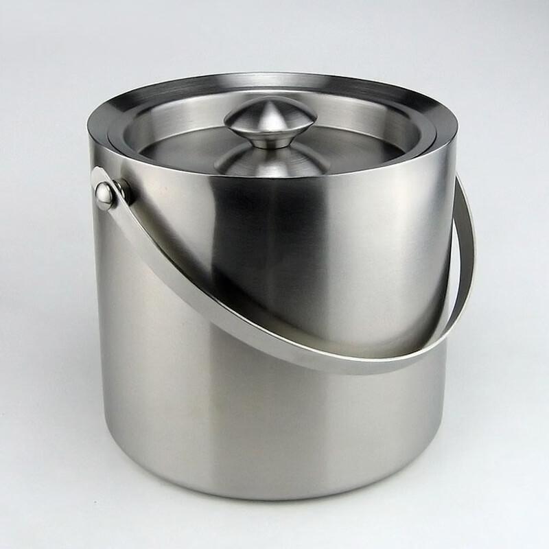 Shangqi 3L Double-Layer Metal Ice Bucket with Lid and Handle
Shangqi 3L Double-Layer Metal Ice Bucket with Lid and Handle