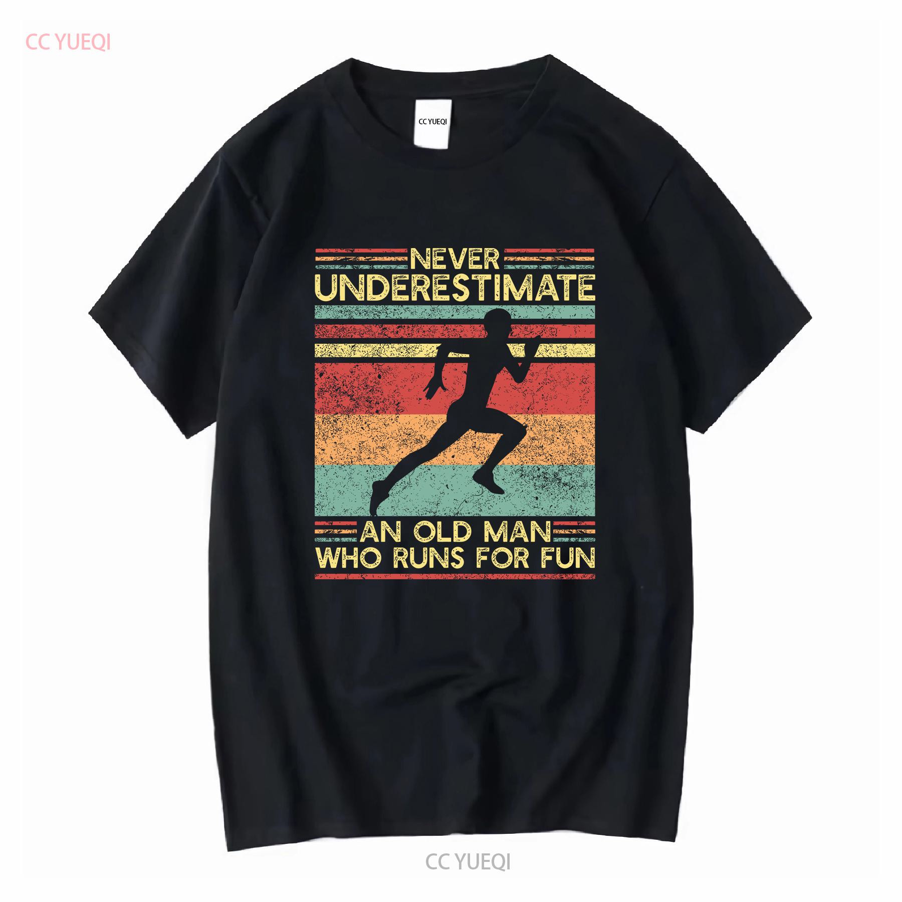 Never Underestimate an Old Man Who Runs For Fun T shirt Running Dad Grandpa Runner Marathon Run Him vintage Washed Versatile 4XL
Never Underestimate an Old Man Who Runs For Fun T shirt Running Dad Grandpa Runner Marathon Run Him vintage Washed Versatile 4XL