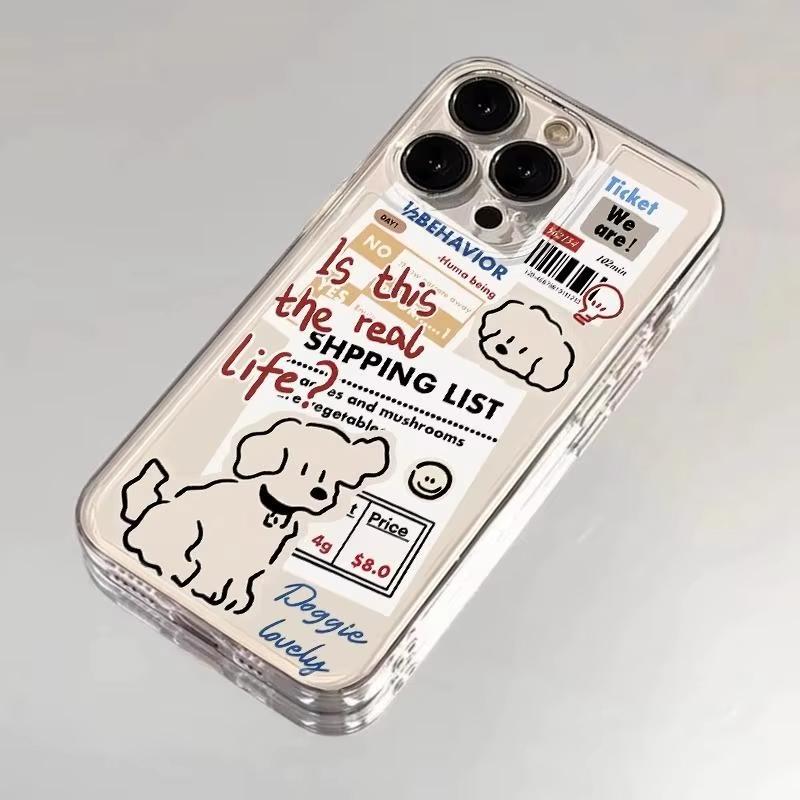 Abstract Dog and Poster Collage Clear Phone Case for iPhone 17 Pro Max 16 15 Pro 14 13 12 11 XR 17Air 16 Plus Silicone Cover iPhone 13 чистий
Abstract Dog and Poster Collage Clear Phone Case for iPhone 17 Pro Max 16 15 Pro 14 13 12 11 XR 17Air 16 Plus Silicone Cover iPhone 13 чистий