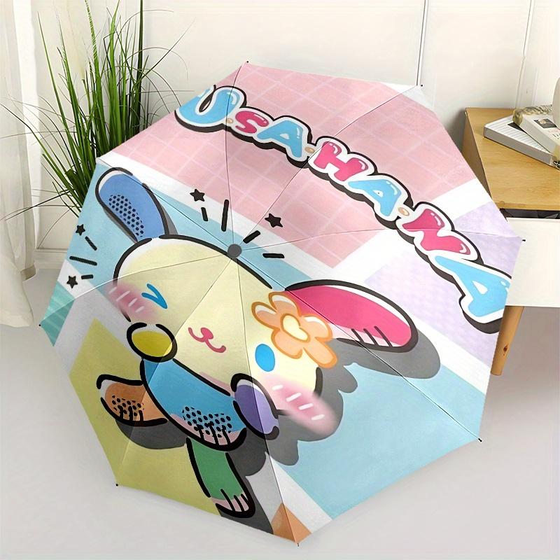 UsaHana, Kawaii Automatic Opening and Closing Parasol Compact Travel Umbrella with 8 Ribs for Women and Men Ideal Birthday/Christmas Gift, O
UsaHana, Kawaii Automatic Opening and Closing Parasol Compact Travel Umbrella with 8 Ribs for Women and Men Ideal Birthday/Christmas Gift, O