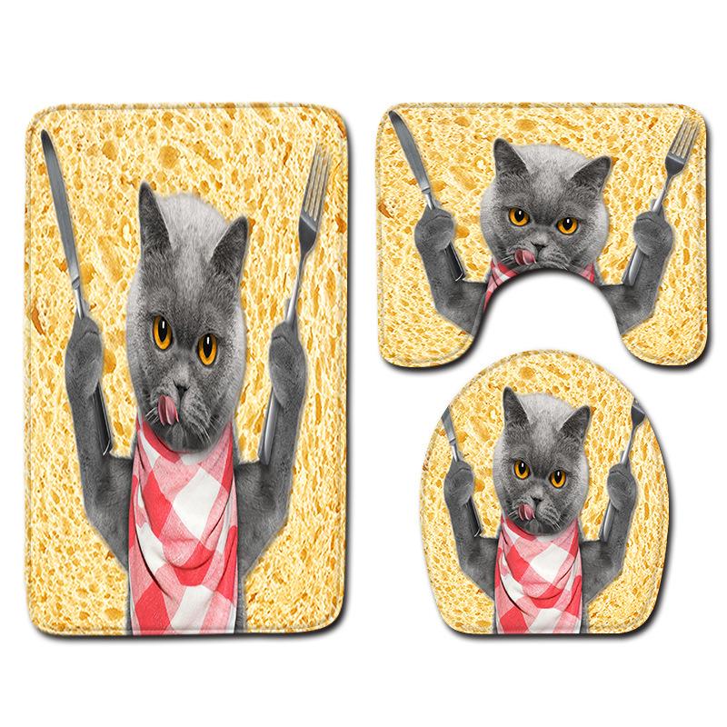 Creative Cute Cat Personality Dog Bathroom Carpet Animal Floor Mat Non-Slip Foot Mat Set 45*75
Creative Cute Cat Personality Dog Bathroom Carpet Animal Floor Mat Non-Slip Foot Mat Set 45*75