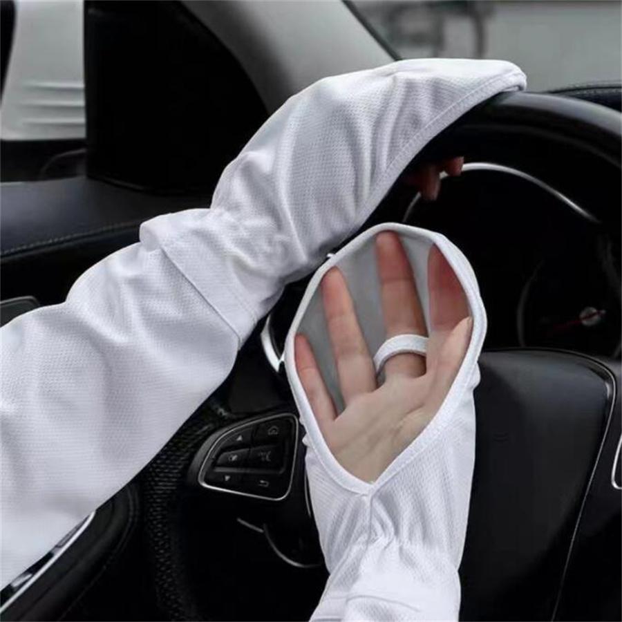 UV Protection Arm Sleeves with Hand Cover, Breathable Sun Protection Gloves for Driving & Outdoor L білий
UV Protection Arm Sleeves with Hand Cover, Breathable Sun Protection Gloves for Driving & Outdoor L білий