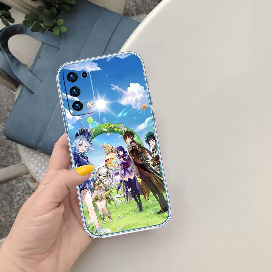 CJ61 Genshin Impact Cool Soft Shell Transparent Phone Case for Samsung Galaxy A04 A04S A14 A23 A34 A54 M23 M33 M52 M53 Galaxy M52 5G
CJ61 Genshin Impact Cool Soft Shell Transparent Phone Case for Samsung Galaxy A04 A04S A14 A23 A34 A54 M23 M33 M52 M53 Galaxy M52 5G