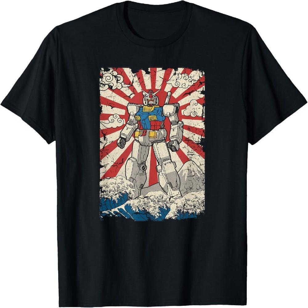 Японское аниме про мехов Робот Канагава большая волна манга Футболка XXXXXL чёрный
Японское аниме про мехов Робот Канагава большая волна манга Футболка XXXXXL чёрный