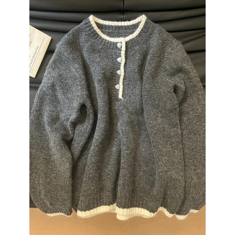 Sweater Women s 2024 New Arrival Winter Loose and Idle Fancy Gray Thickened Raccoon Fur Contrast Color Knitting Tops Gray XL(Suggested 57.50 kg-65.00 kg)
Sweater Women s 2024 New Arrival Winter Loose and Idle Fancy Gray Thickened Raccoon Fur Contrast Color Knitting Tops Gray XL(Suggested 57.50 kg-65.00 kg)