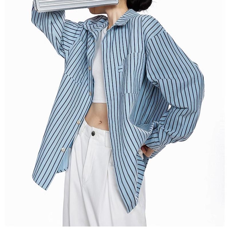 Unisex Retro Blue Striped Shirt – Casual, Loose-Fit Spring/Autumn College Style Outerwear XXXL хакі
Unisex Retro Blue Striped Shirt – Casual, Loose-Fit Spring/Autumn College Style Outerwear XXXL хакі