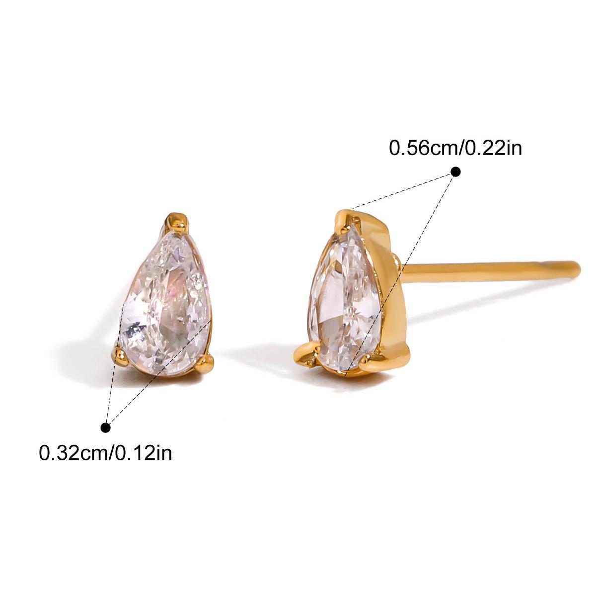 Yori Delicate White Cubic Zirconia Pendant Hoop Earrings for Women Waterproof PVD Gold Plated Fashion Geometric Metal Jewelry
Yori Delicate White Cubic Zirconia Pendant Hoop Earrings for Women Waterproof PVD Gold Plated Fashion Geometric Metal Jewelry