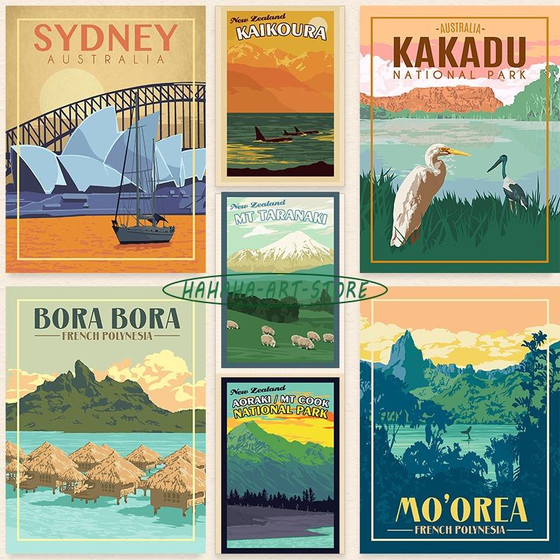 Oceania Cities Travel Poster Canvas Printing Traveling Wall Art Picture New Zealand Sydney Fiji Cities Travel Wall Decor Gift 21cm×30cm NoFrame
Oceania Cities Travel Poster Canvas Printing Traveling Wall Art Picture New Zealand Sydney Fiji Cities Travel Wall Decor Gift 21cm×30cm NoFrame