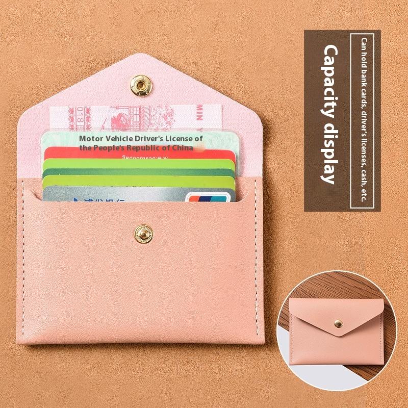 Ультратонкий кошелек для карт, женский маленький мини-брелок, интегрированный кошелек для мелочи, простой чехол для ID-карты, многофункциональная визитница.
Ультратонкий кошелек для карт, женский маленький мини-брелок, интегрированный кошелек для мелочи, простой чехол для ID-карты, многофункциональная визитница.