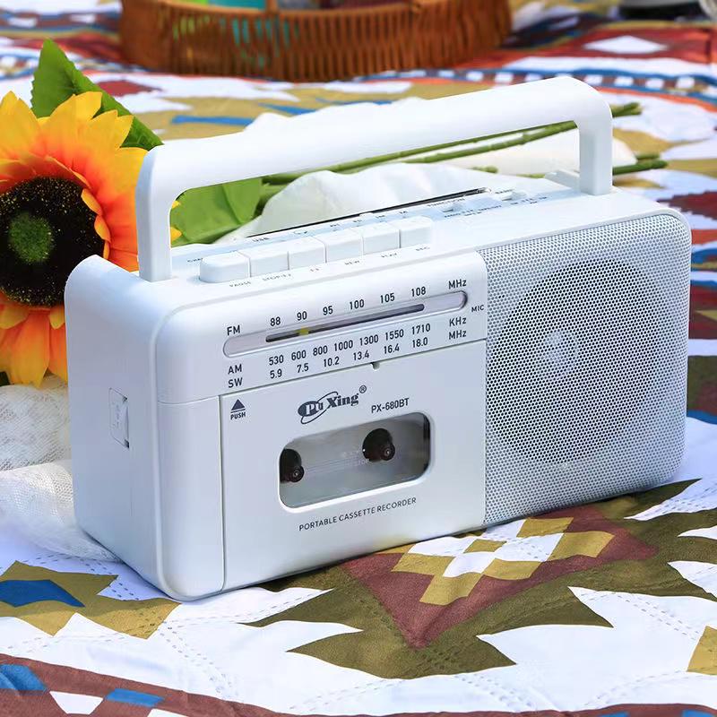Rechargeable Retro Recorder: Four-Band Tape Player with Radio, USB, SD Card, and Bluetooth for Seniors Recorder - Bring Your Own Battery
Rechargeable Retro Recorder: Four-Band Tape Player with Radio, USB, SD Card, and Bluetooth for Seniors Recorder - Bring Your Own Battery