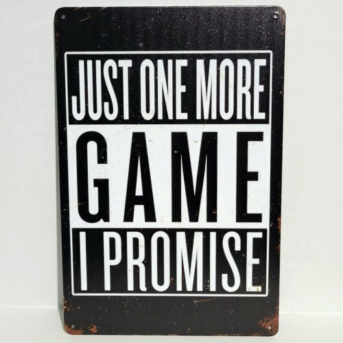 Gaming Funny Rustic Vintage Metal Tin Signs Man Cave GarageAluminum 20x30cm(7.8x11.8inch)
Gaming Funny Rustic Vintage Metal Tin Signs Man Cave GarageAluminum 20x30cm(7.8x11.8inch)