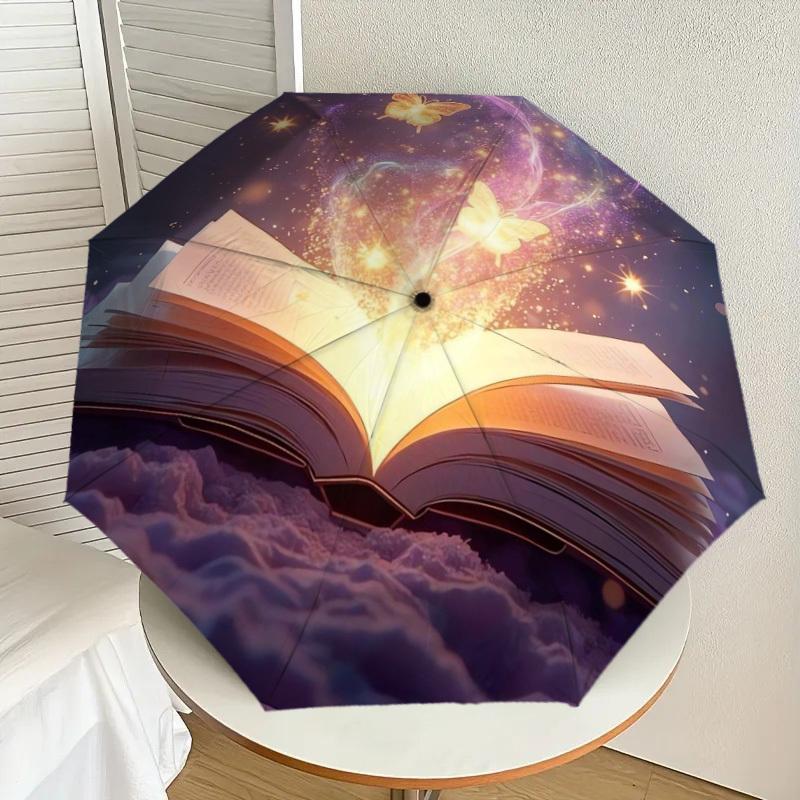 1pc Magical Book Illumination Umbrella with Plastic Handle,Suitable for All Seasons Home Travel Outdoor UmbrellaDD1575
1pc Magical Book Illumination Umbrella with Plastic Handle,Suitable for All Seasons Home Travel Outdoor UmbrellaDD1575