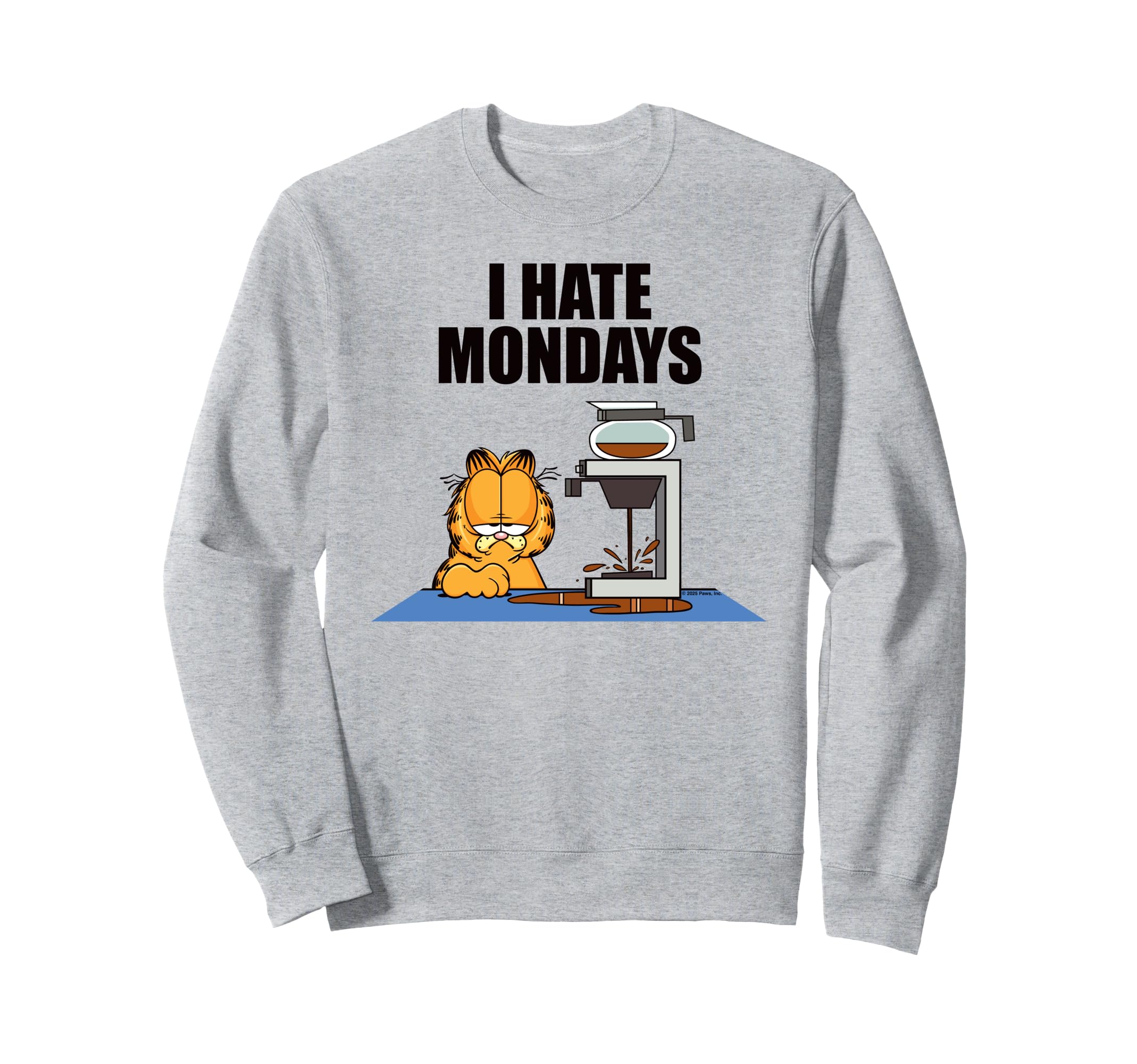 Garfield I Hate Mondays Coffee Sweatshirt
Garfield I Hate Mondays Coffee Sweatshirt