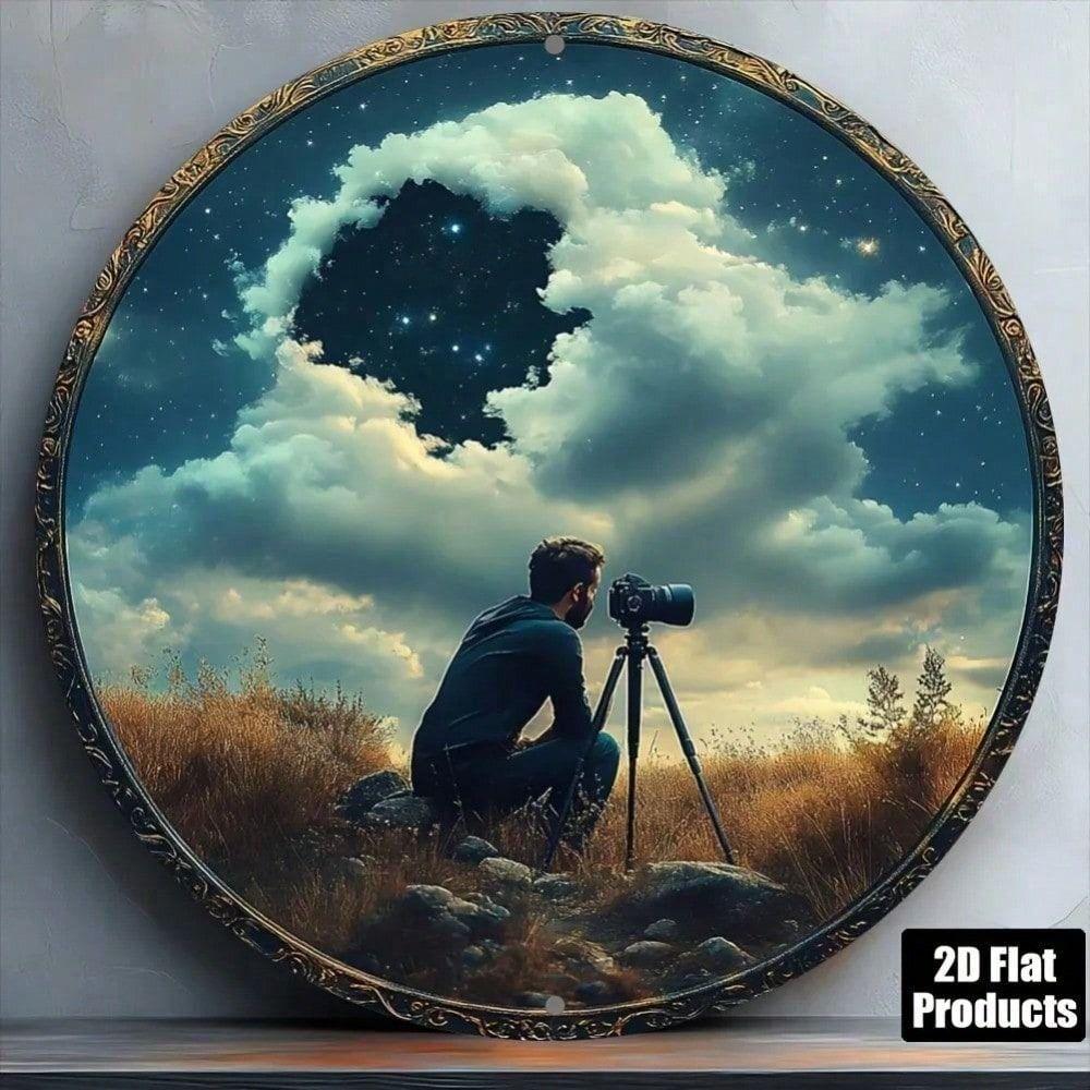 Vintage Round 8x8 Inch Metal Wall Poster, Anti Rust for Bar Pub Cafe Home
Vintage Round 8x8 Inch Metal Wall Poster, Anti Rust for Bar Pub Cafe Home