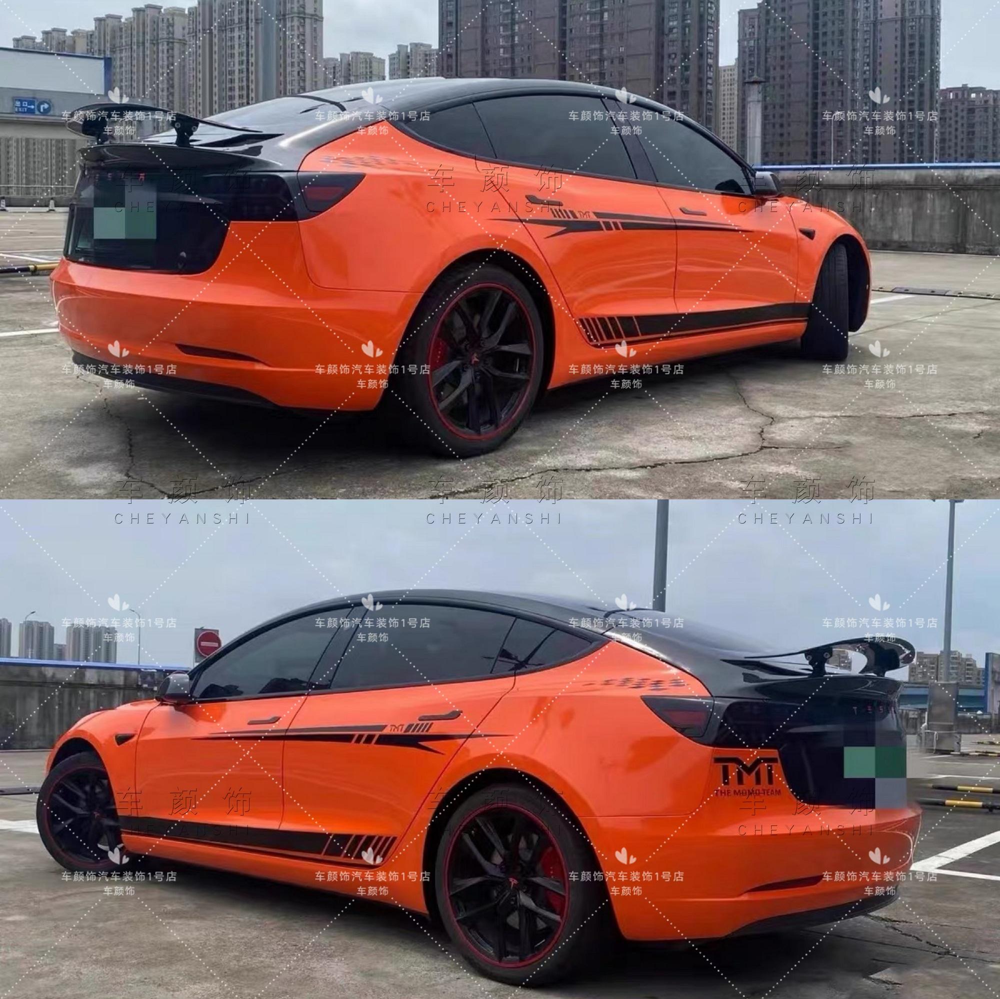 New car sticker FOR Tesla Model Y Model 3 body customization fashion sports sticker Vinyl Film Decor Accessories Model 3
New car sticker FOR Tesla Model Y Model 3 body customization fashion sports sticker Vinyl Film Decor Accessories Model 3