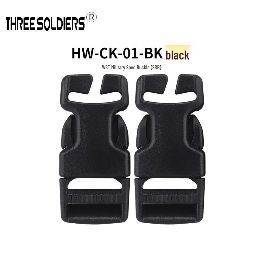Military-Grade 2.5cm Detachable Nylon Tactical Vest Backpack Buckle - Set of 2 Default Option
Military-Grade 2.5cm Detachable Nylon Tactical Vest Backpack Buckle - Set of 2 Default Option
