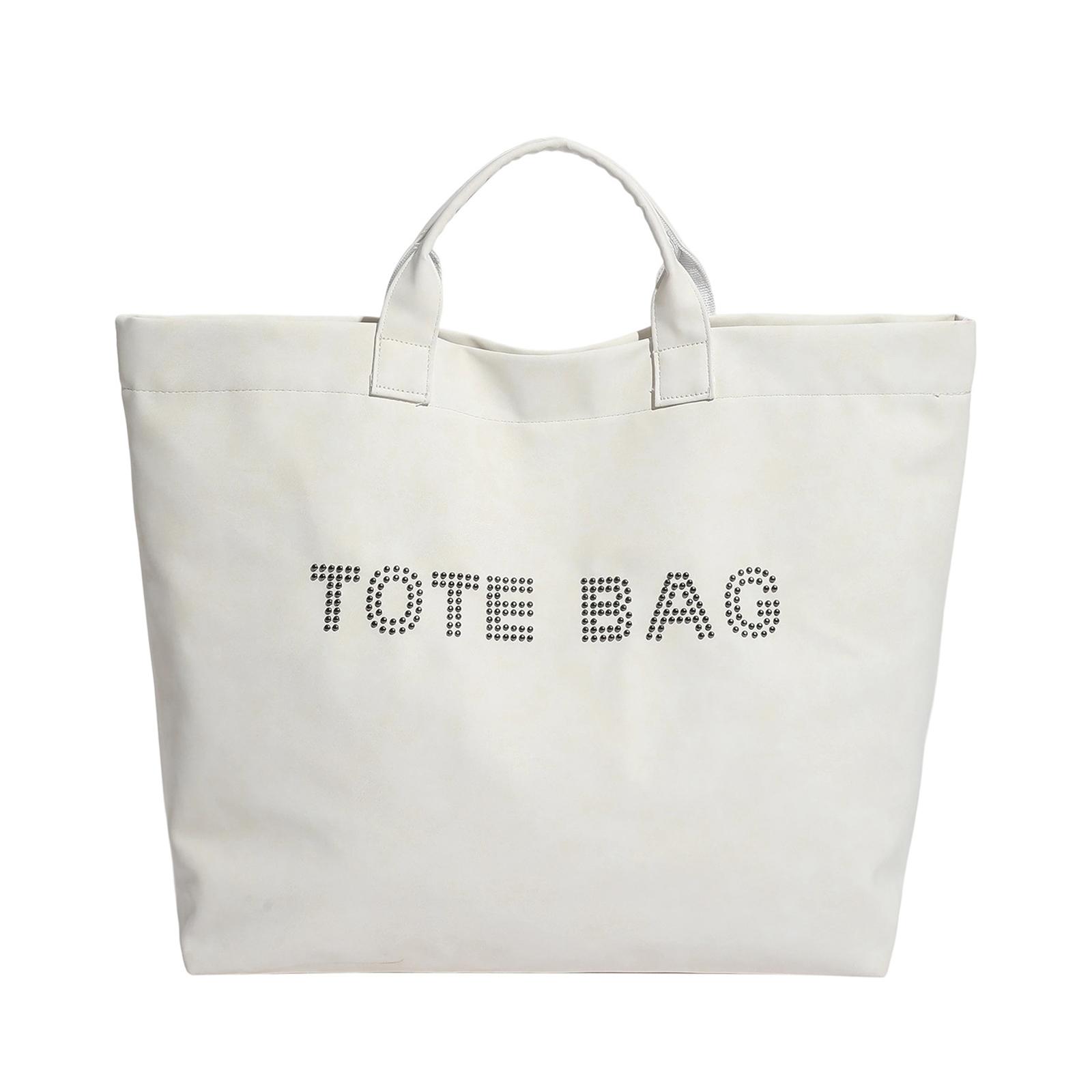 Vintage Tote Fashionable Versatile Large Capacity Single Shoulder Handbag One Size білий
Vintage Tote Fashionable Versatile Large Capacity Single Shoulder Handbag One Size білий