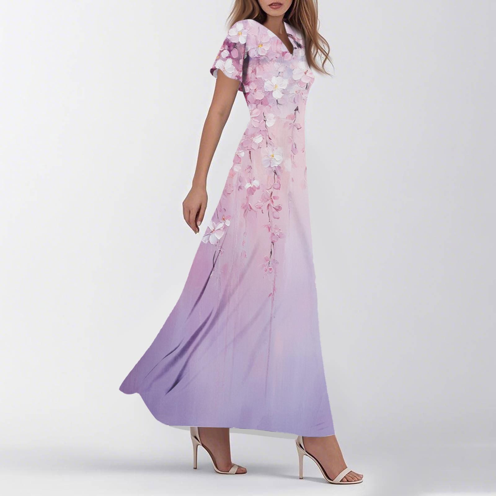 Женское летнее повседневное модное ретро-платье с цветочным принтом и коротким рукавом XL
Женское летнее повседневное модное ретро-платье с цветочным принтом и коротким рукавом XL