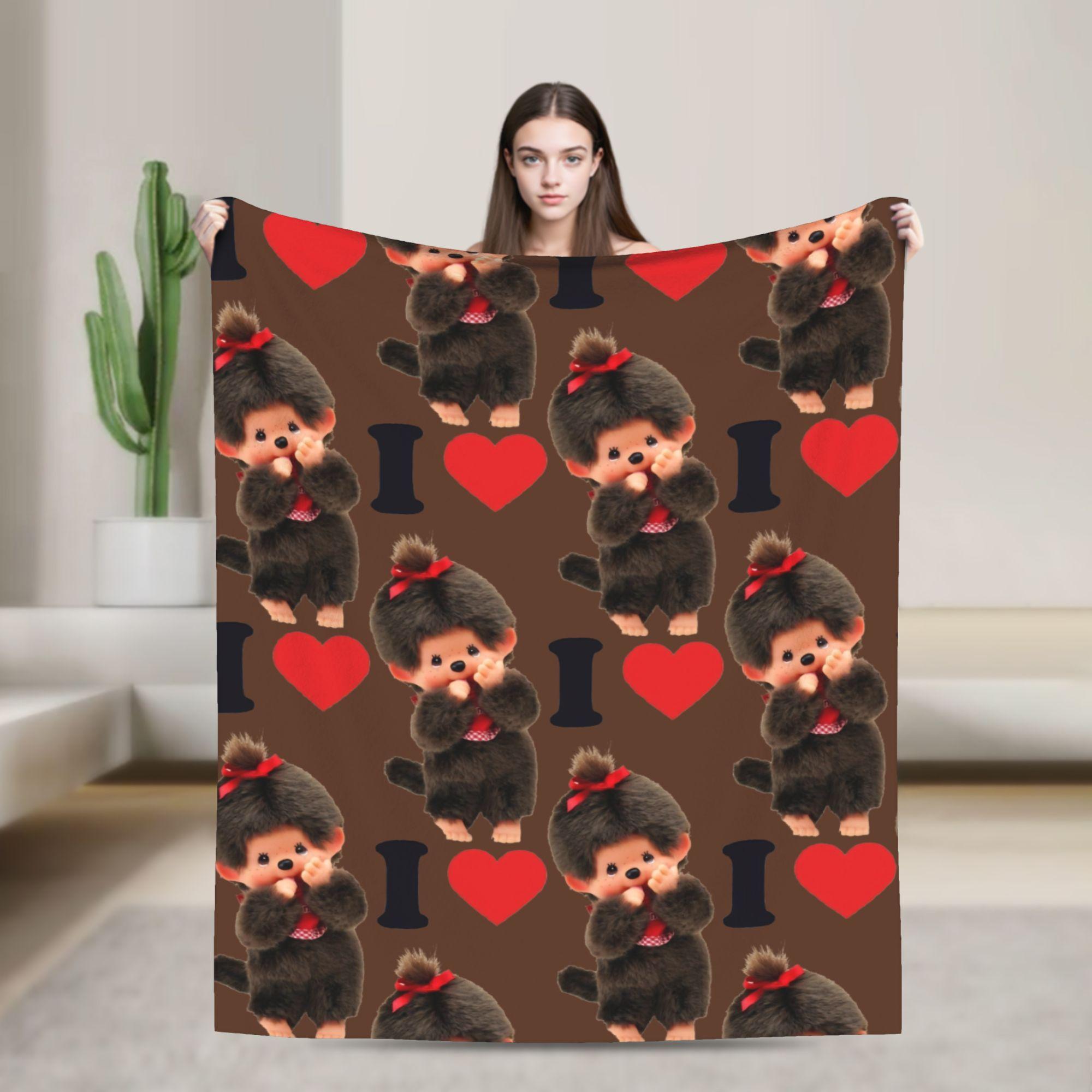 M-Monchhichis Cartoon Flannel Blankets Soft Durable Throw Blanket for Bedroom Decorative Novelty Bedspread Sofa Bed Cover 30x40in
M-Monchhichis Cartoon Flannel Blankets Soft Durable Throw Blanket for Bedroom Decorative Novelty Bedspread Sofa Bed Cover 30x40in