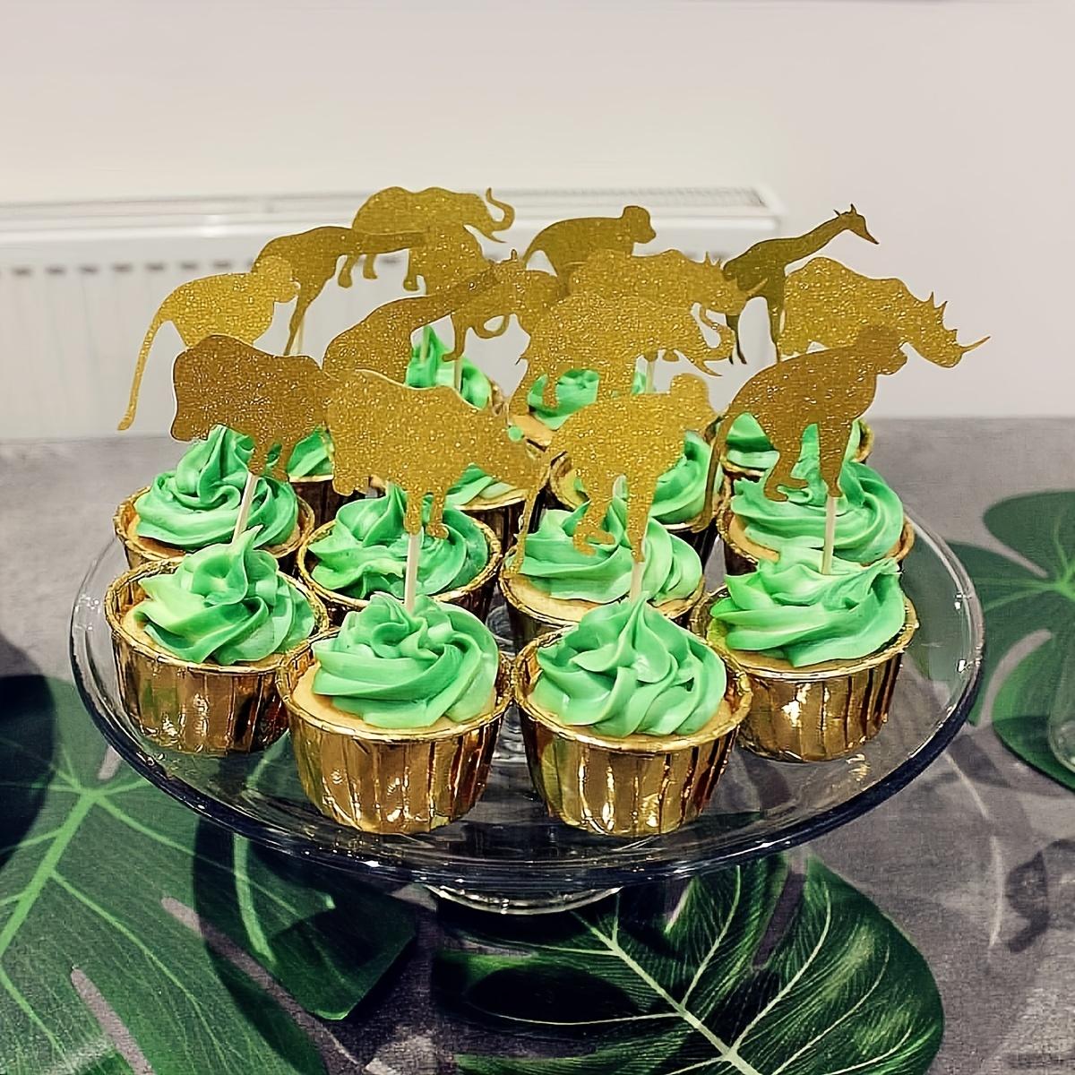 24Pcs Golden Glitter Jungle Animal Cupcake Decorations Animal Birthday Party Supplies Jungle Animal Cake Toppers Glitter Party Decor 24pcs
24Pcs Golden Glitter Jungle Animal Cupcake Decorations Animal Birthday Party Supplies Jungle Animal Cake Toppers Glitter Party Decor 24pcs