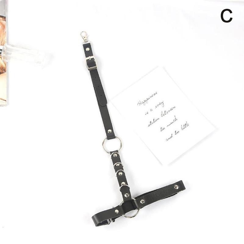 Жіночий готичний поясний ремінь зі штучної шкіри, ланцюжок, панк-колье, ювелірні вироби C-Leg Ring
Жіночий готичний поясний ремінь зі штучної шкіри, ланцюжок, панк-колье, ювелірні вироби C-Leg Ring