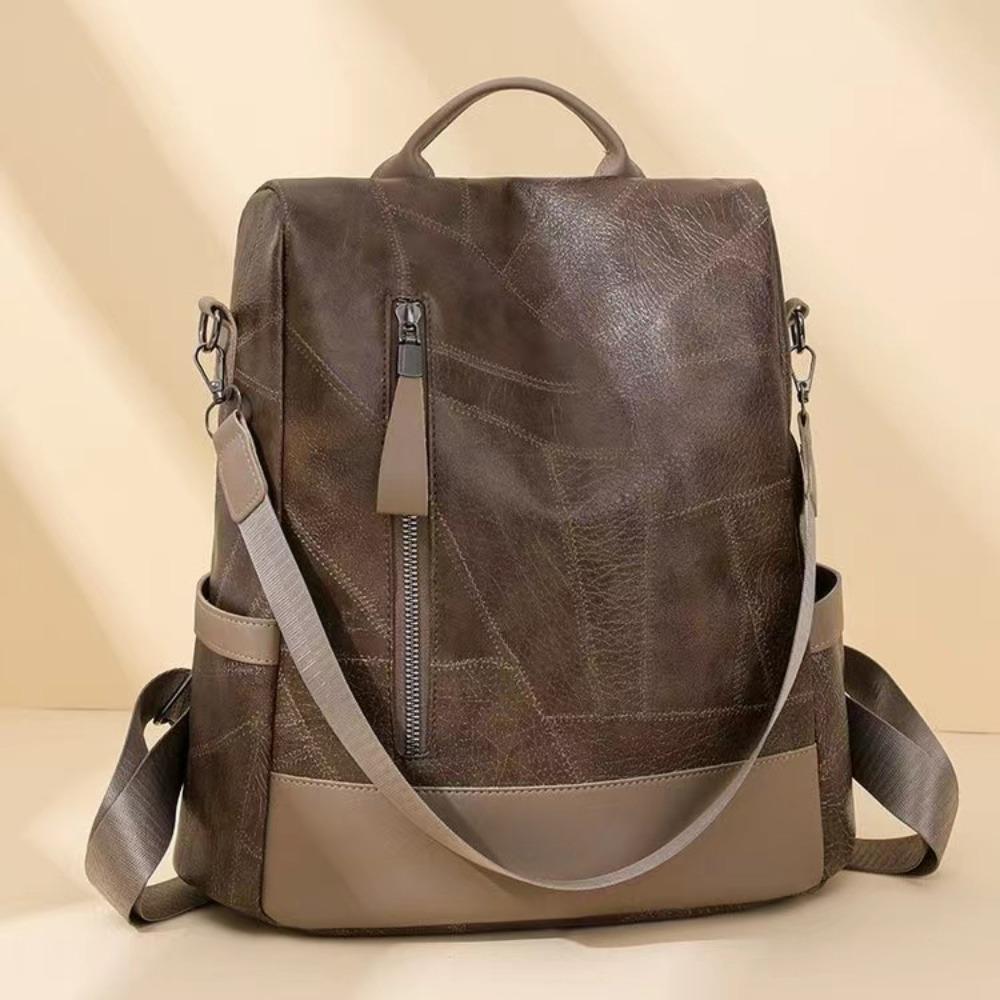 PU Leather Versatile Backpack Black Brown Polyester Computer Bag Waterproof Large Capacity Commuting Backpacks Men Women кавовий
PU Leather Versatile Backpack Black Brown Polyester Computer Bag Waterproof Large Capacity Commuting Backpacks Men Women кавовий