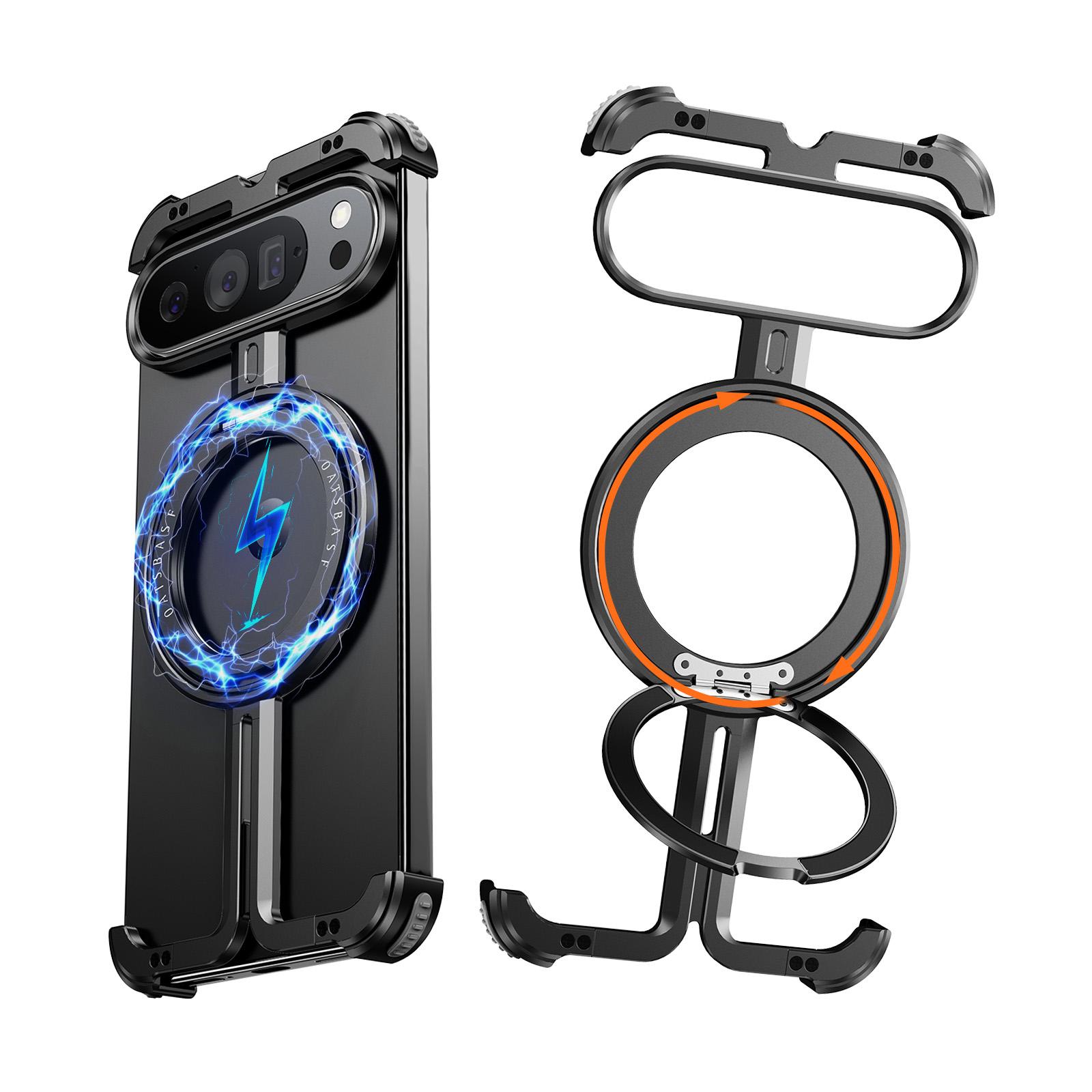 Eary for Google Pixel 9 Pixel 9 Pro XL Fold Phone Case 360° Rotatable Magnetic Kickstand Metal Frameless Bumper Slim Thin Cover For Google Pixel 9 Pro XL чёрный
Eary for Google Pixel 9 Pixel 9 Pro XL Fold Phone Case 360° Rotatable Magnetic Kickstand Metal Frameless Bumper Slim Thin Cover For Google Pixel 9 Pro XL чёрный