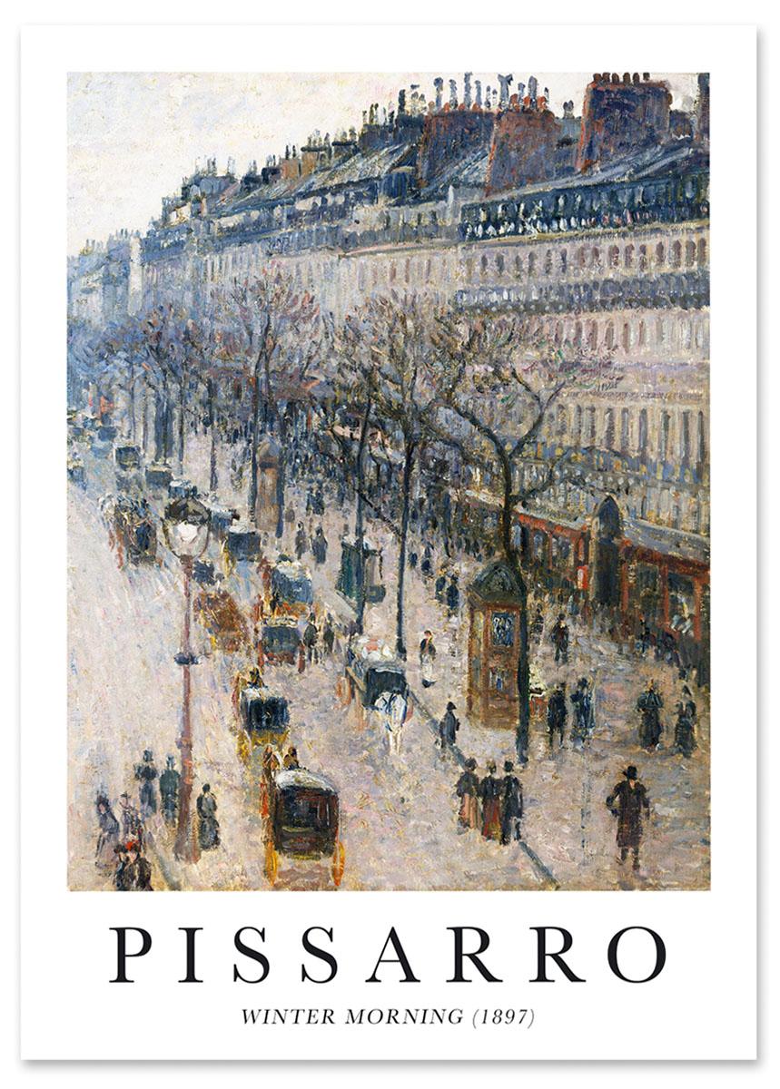 Plakat Pissarro zimowy poranek 30x40 cm
Plakat Pissarro zimowy poranek 30x40 cm