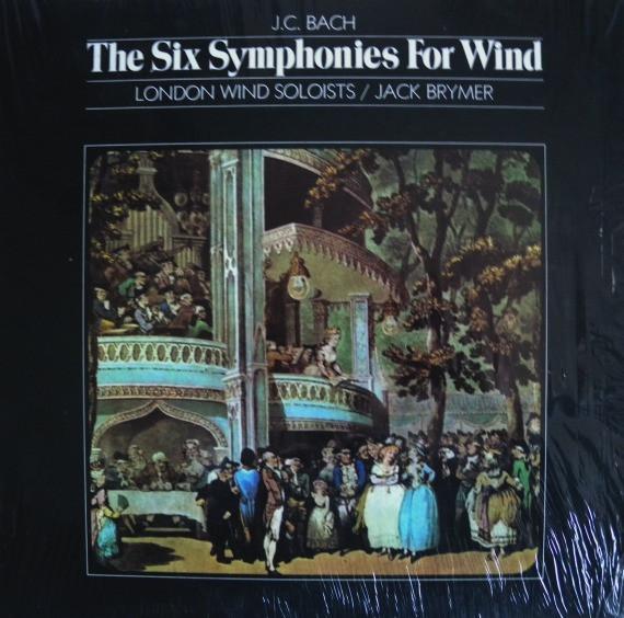 LP Record LONDON WIND SOLOISTS JACK BRYMER Johann Christian Bach Six Symphoni STS15079 LONDON 1972 US Classical Used
LP Record LONDON WIND SOLOISTS JACK BRYMER Johann Christian Bach Six Symphoni STS15079 LONDON 1972 US Classical Used