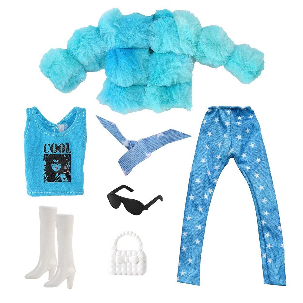 Multicolor Doll Overcoat Pants Set 1/6 /30CM/11 Mini Plush Coat New Doll Clothes Toy синій
Multicolor Doll Overcoat Pants Set 1/6 /30CM/11 Mini Plush Coat New Doll Clothes Toy синій