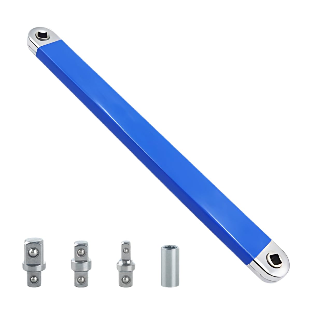azumafy Ratchet Extension Wrench Offset Adapter Automotive Repair Wrench Hex Offset Extension Bar Multi-Function (Blue) синій
azumafy Ratchet Extension Wrench Offset Adapter Automotive Repair Wrench Hex Offset Extension Bar Multi-Function (Blue) синій