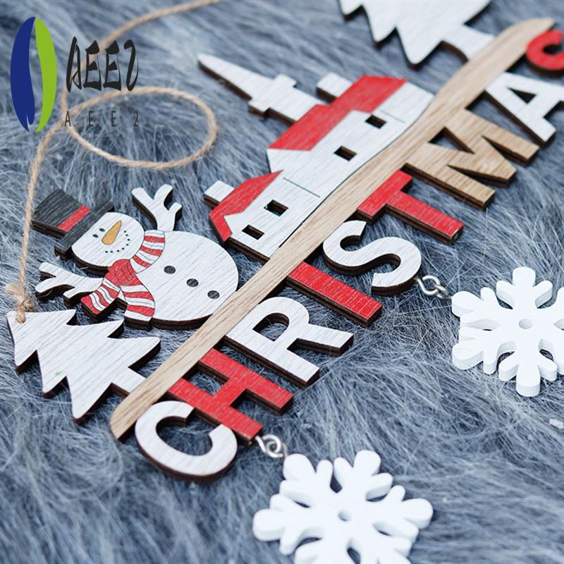AEE2-Wooden Christmas Hanging Pendants ELK-Santa-Claus Merry Christmas-Decoration For Home Xmas Tree Ornaments
AEE2-Wooden Christmas Hanging Pendants ELK-Santa-Claus Merry Christmas-Decoration For Home Xmas Tree Ornaments