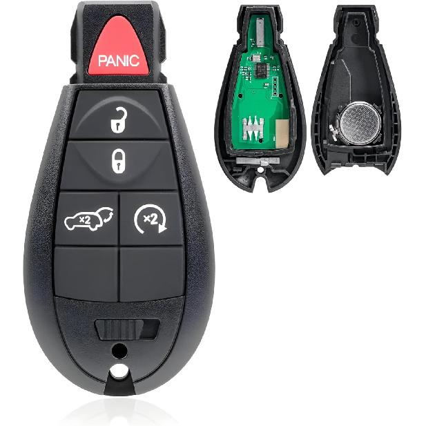 Replacement Keyless Entry Remote Car Key Fob GQ4-53T 433MHz 4A Chip 5 Button for Jeep Cherokee 2014 2015 2016 2017 2018 2019
Replacement Keyless Entry Remote Car Key Fob GQ4-53T 433MHz 4A Chip 5 Button for Jeep Cherokee 2014 2015 2016 2017 2018 2019