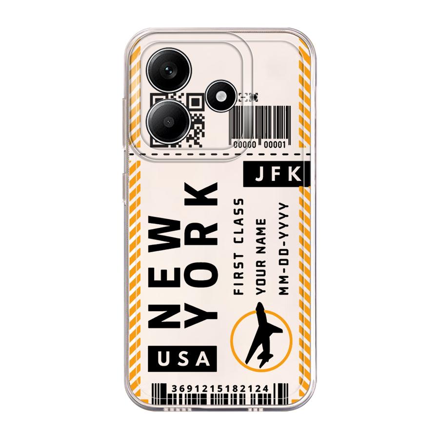 CreativeBboarding Pass Soft Phone Cover Case for Xiaomi Redmi Note 14 Pro Plus 12 Note 13 10S 11S 12S 14C 9 10 A4 11 13C Redmi A4
CreativeBboarding Pass Soft Phone Cover Case for Xiaomi Redmi Note 14 Pro Plus 12 Note 13 10S 11S 12S 14C 9 10 A4 11 13C Redmi A4
