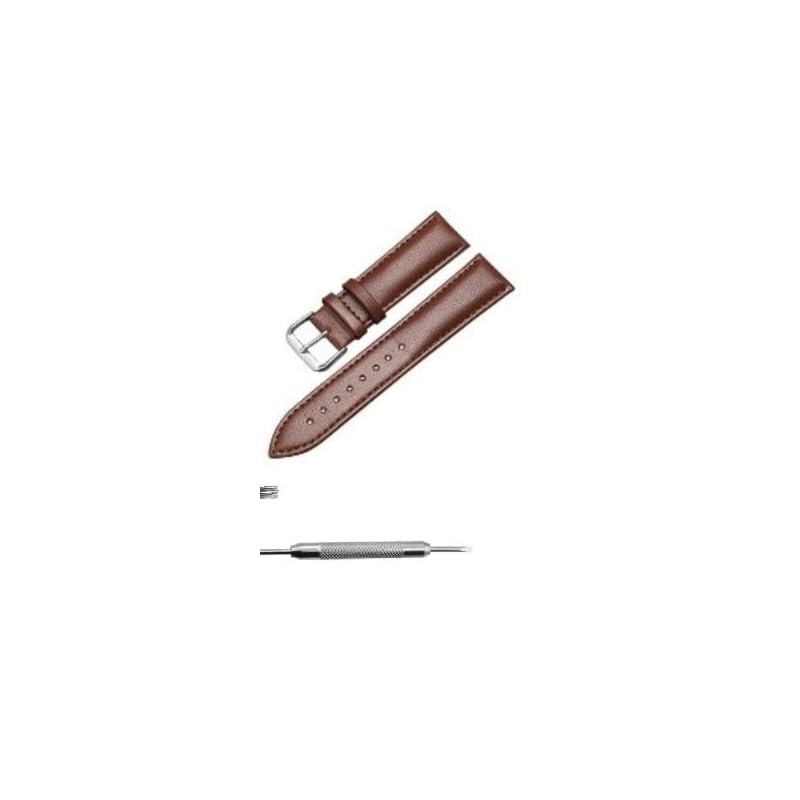 watch replacement belt Made of leather 22mm dark brown band Tools and spring bar included
watch replacement belt Made of leather 22mm dark brown band Tools and spring bar included