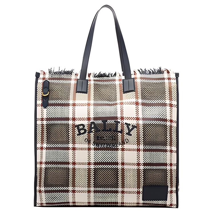 Bally Quilted Texture Woven Design Lambskin Tote Bag Women Tote Bags Black White WAE011CP013I739O Basic Set (Bag+Dust Bag)
Bally Quilted Texture Woven Design Lambskin Tote Bag Women Tote Bags Black White WAE011CP013I739O Basic Set (Bag+Dust Bag)