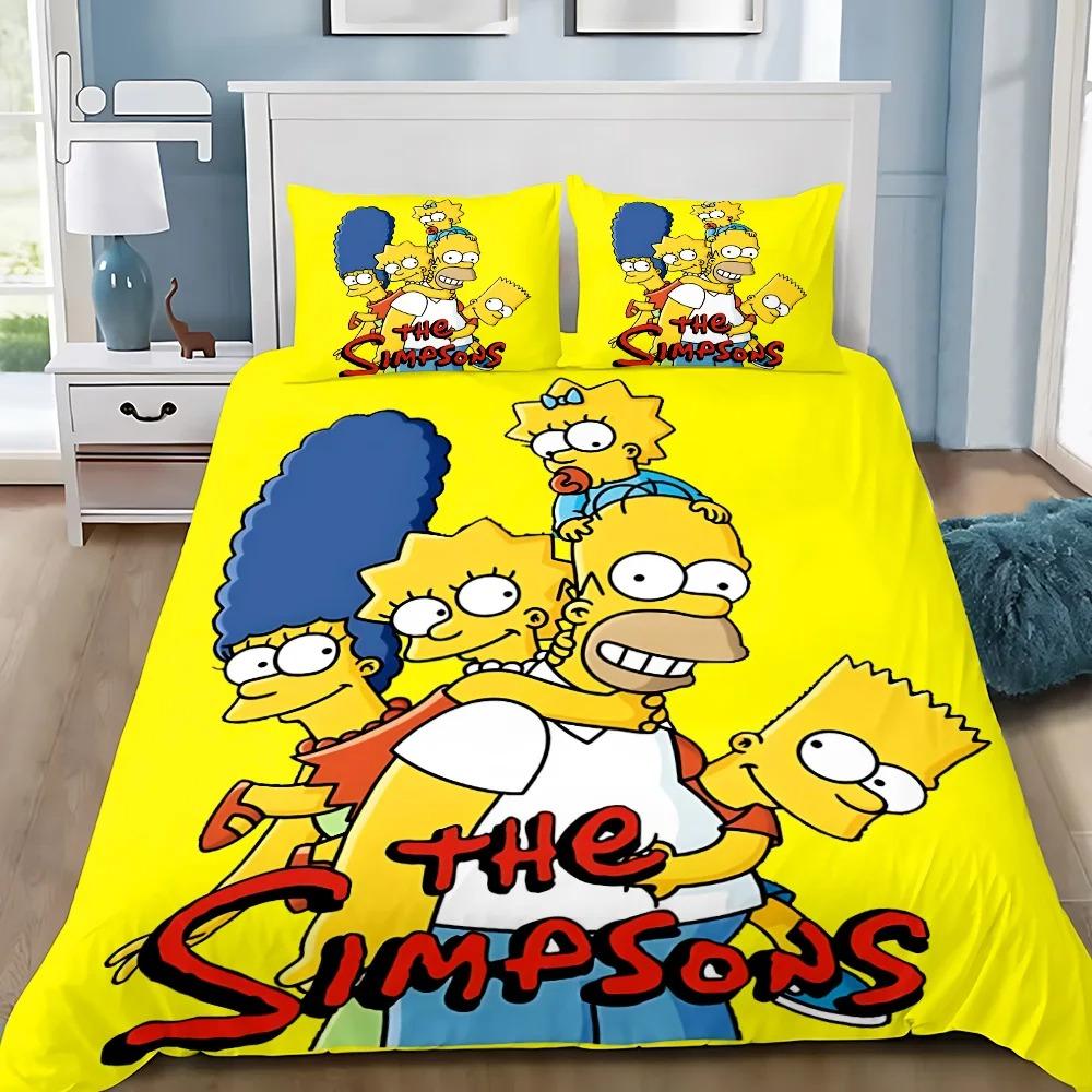 Duvet Cover Pillowcase Bedding Set Cartoon S-Simpsonss Adult Boy Girl Bedroom Decoration Children Gift Single Double Large Size 200x200cm
Duvet Cover Pillowcase Bedding Set Cartoon S-Simpsonss Adult Boy Girl Bedroom Decoration Children Gift Single Double Large Size 200x200cm