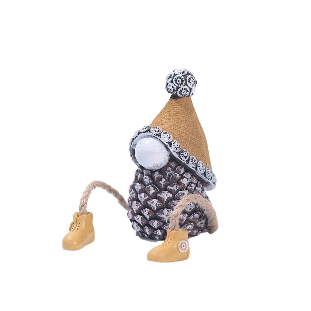 Resin Pine Cone Gnomes Figurine Unique Christmas Gnome Decor Faceless Doll Statue Friend коричневый
Resin Pine Cone Gnomes Figurine Unique Christmas Gnome Decor Faceless Doll Statue Friend коричневый