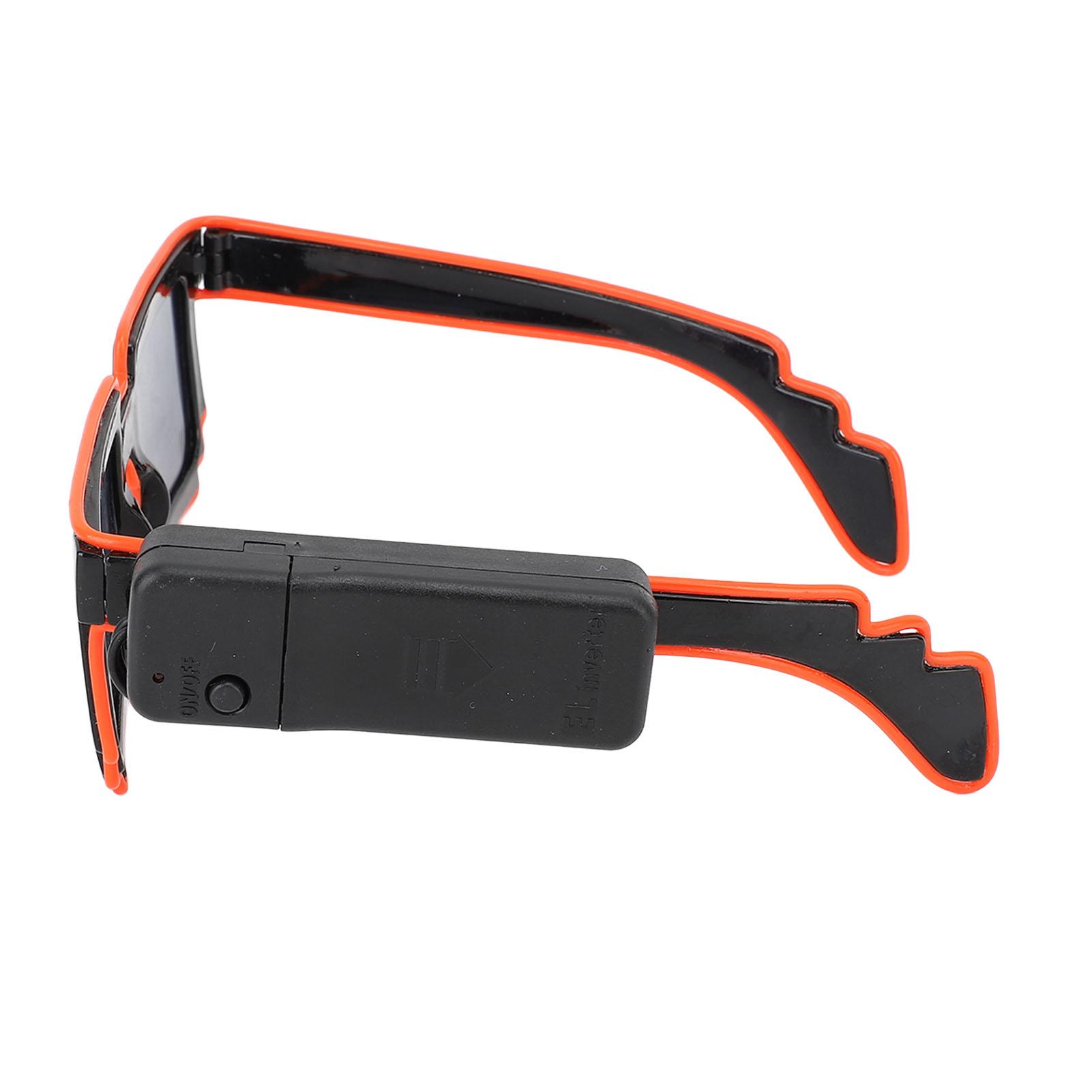 LED Light Up Glasses PVC Comfortable Multifunctional Luminous Glasses for Party Concert Bars
LED Light Up Glasses PVC Comfortable Multifunctional Luminous Glasses for Party Concert Bars