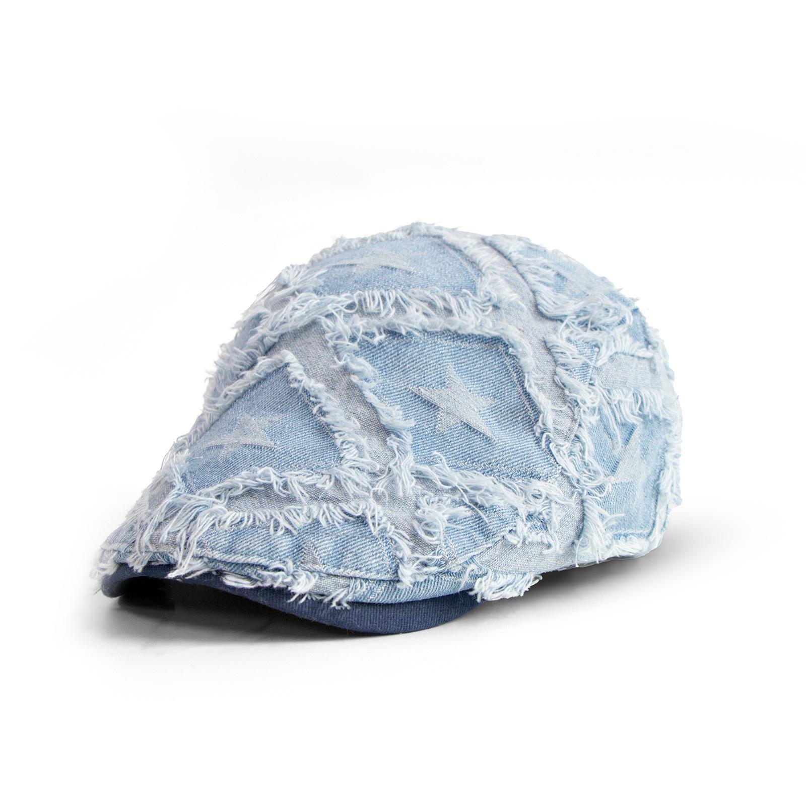 New Arrival: Washed Denim Distressed Baseball Cap – Unisex Beret, Casual and Versatile, Spring/Autumn Hat adjustable світло-синій колір
New Arrival: Washed Denim Distressed Baseball Cap – Unisex Beret, Casual and Versatile, Spring/Autumn Hat adjustable світло-синій колір